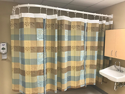 Cubicle Curtains, Shower Curtain Systems